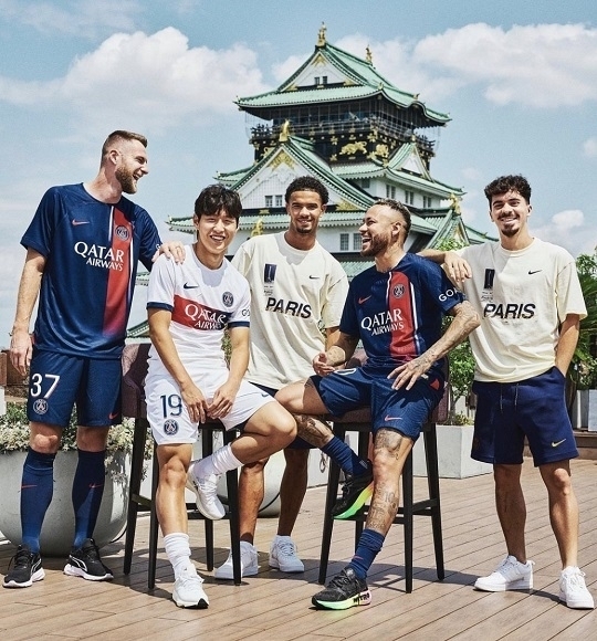 이강인과 네이마르/PSG