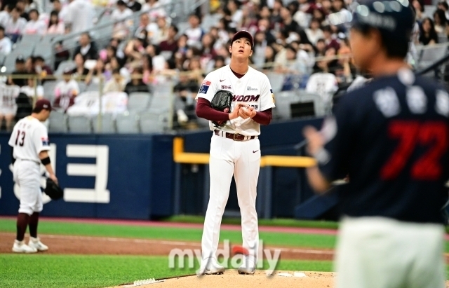 키움 히어로즈 안우진./고척=유진형 기자 zolong@mydaily.co.kr