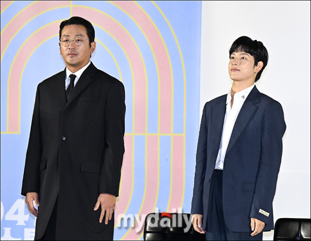 배우 하정우, 배우 임시완 / 송일섭 기자 andlyu@mydaily.co.kr