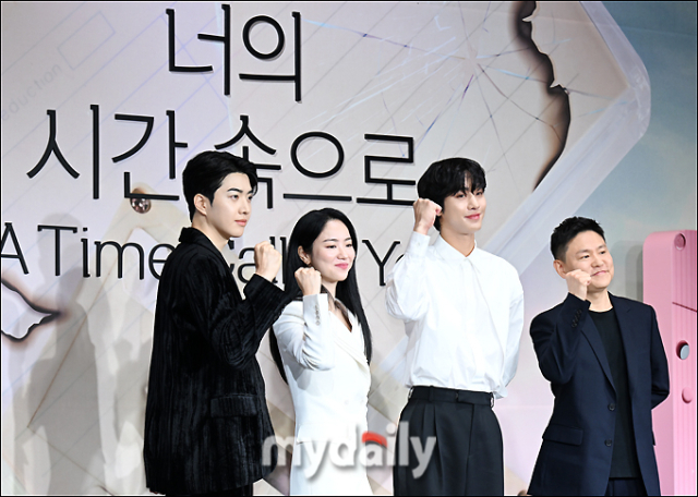 배우 강훈, 전여빈, 안효섭, 김진원 감독 / 송일섭 기자 andlyu@mydaily.co.kr