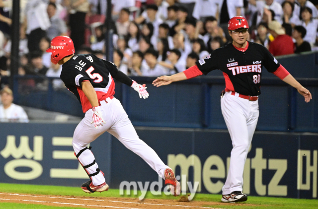 KIA 타이거즈 김도영./잠실 = 유진형 기자 zolong@mydaily.co.kr