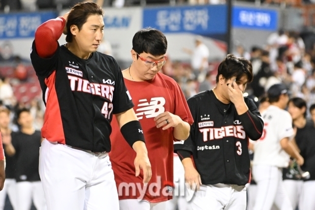 KIA 선수들/잠실=곽경훈 기자 kphoto@mydaily.co.kr