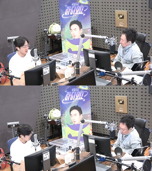 방송인 전민기와 MC 박명수 / KBS Cool FM 