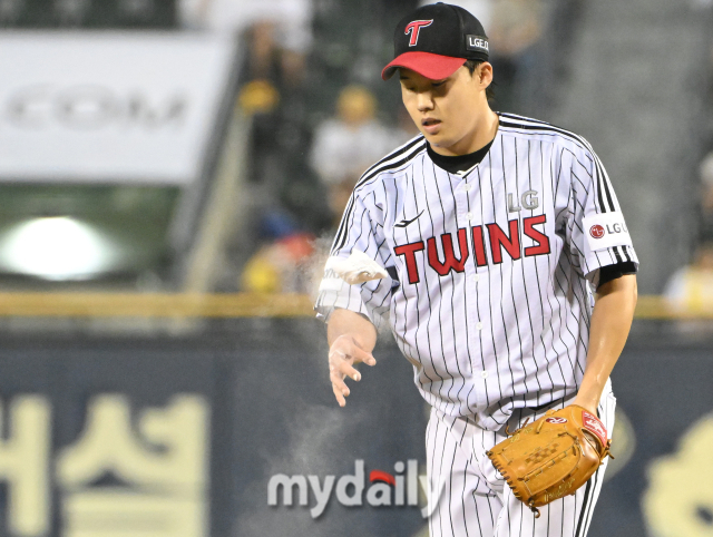 임찬규./잠실=곽경훈 기자 kphoto@mydaily.co.kr