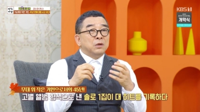 가수 김수철이 출연한 KBS 1TV 