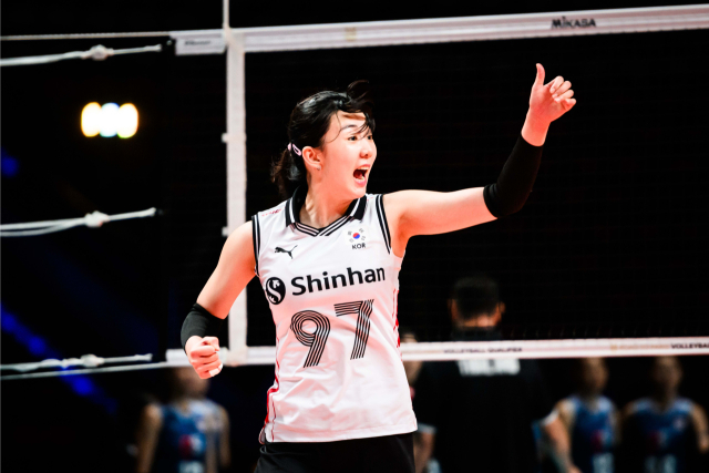 여자배구대표팀 강소휘./FIVB