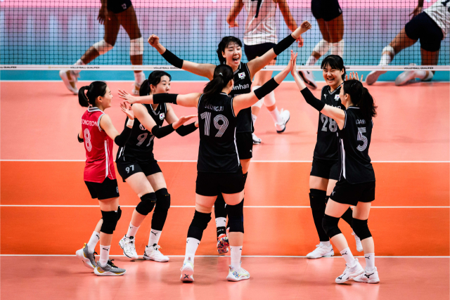 여자배구대표팀./FIVB