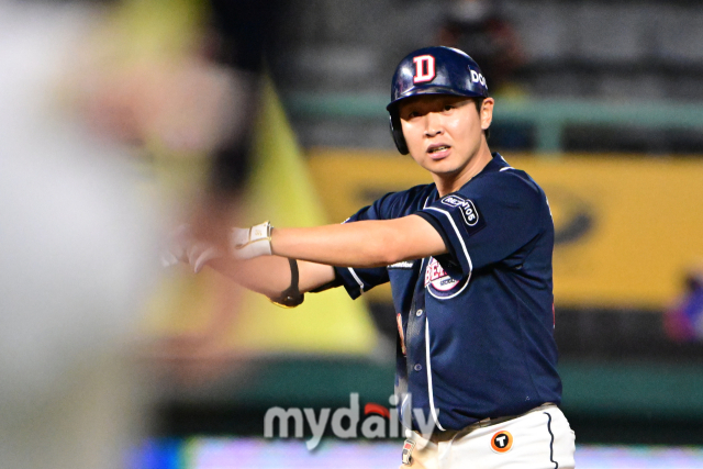 정수빈./인천=곽경훈 기자 kphoto@mydaily.co.kr