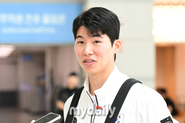 김혜성./인천공항=곽경훈 기자kphoto@mydaily.co.kr