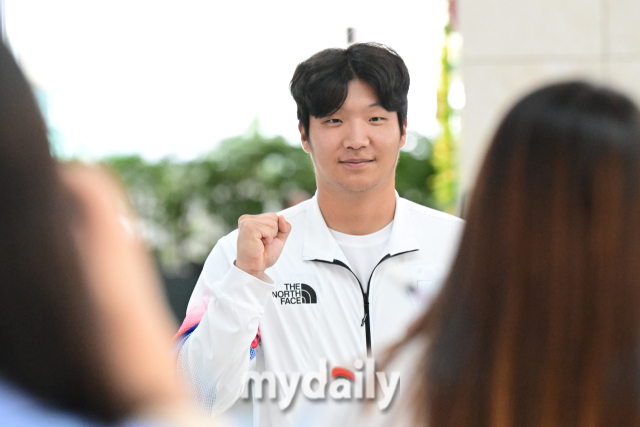 문보경./인천공항=곽경훈 기자kphoto@mydaily.co.kr