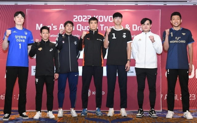 2023 남자부 아시아쿼터 선수./KOVO