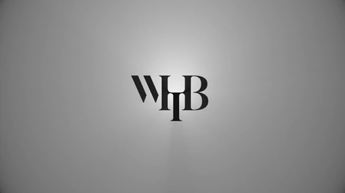 휘브(WHIB) 로고 모션 영상. / 씨제스 스튜디오