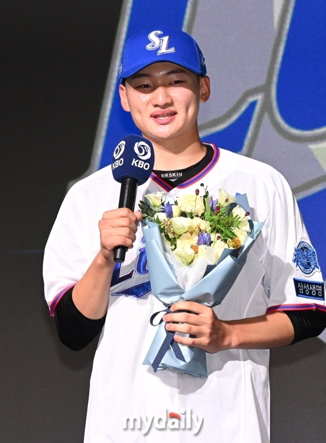 삼성 1라운드 신인 육선엽./마이데일리