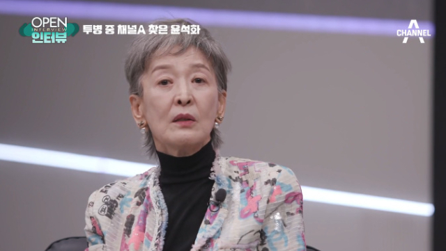 윤석화 / 채널A 방송화면 캡처