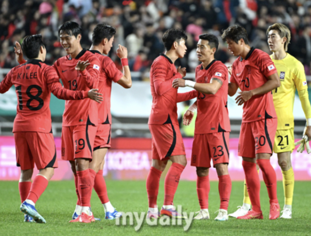 대한민국 축구대표팀/마이데일리DB