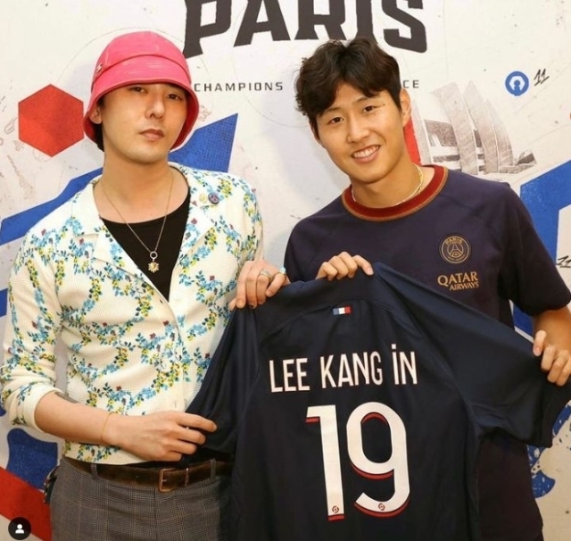 G-Dragon and Lee Kang-in’s Meeting at PSG Event