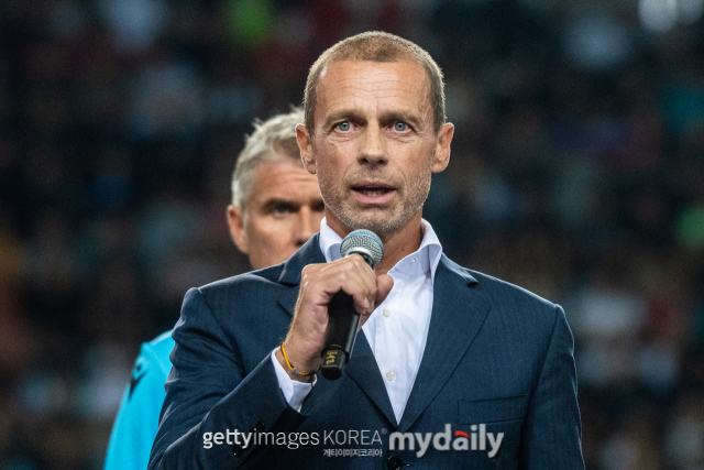 UEFA 알렉산더 체페린 회장./게티이미지코리아 