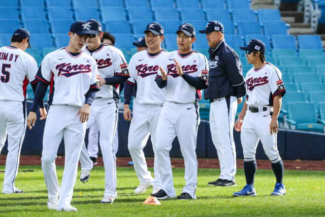 아시아프로야구챔피언십(APBC) 대표팀 선수단./KBO