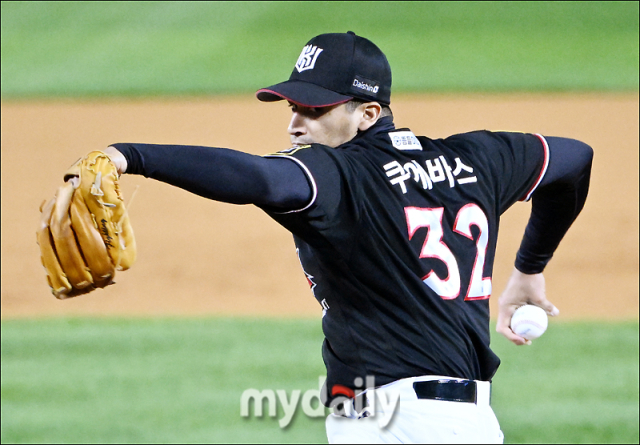 KT 위즈 윌리엄 쿠에바스./잠실=송일섭 기자 andlyu@mydaily.co.kr