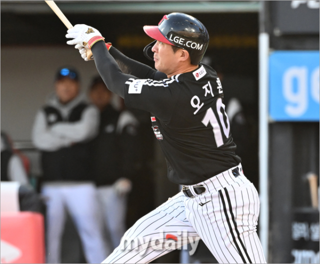 LG 트윈스 오지환./수원=한혁승 기자 hanfoto@mydaily.co.kr