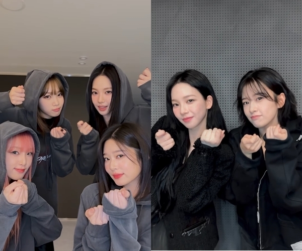 김채원·최예나·김민주·안유진 / 에스파 소셜미디어