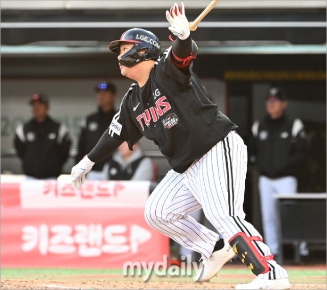 LG 트윈스 김범석./수원 = 한혁승 기자 hanfoto@mydaily.co.kr