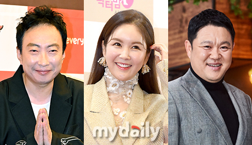 방송인 박명수, 장영란, 김구라 / 마이데일리