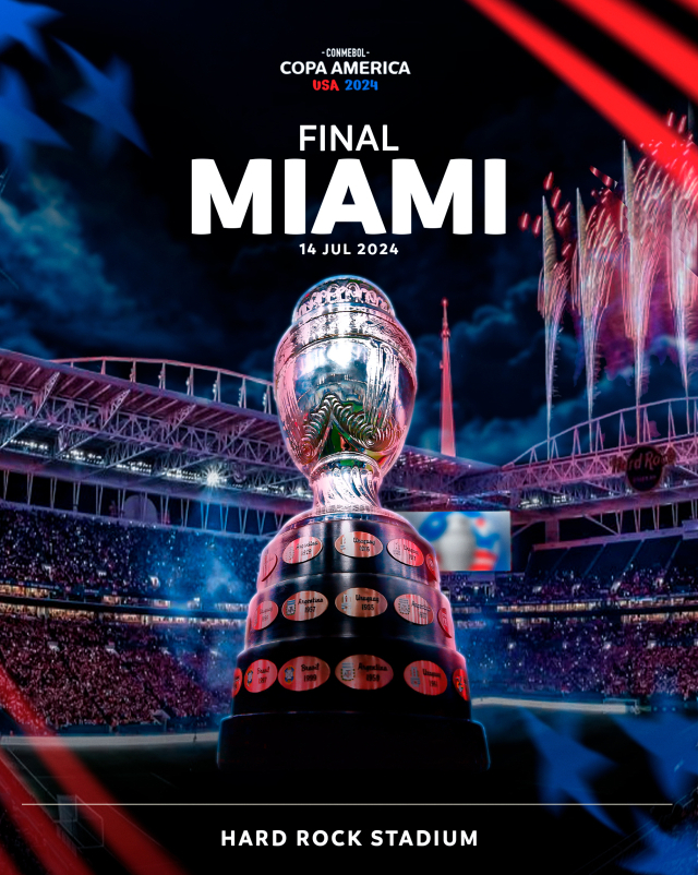 2024 코파 아메리카 결승전 포스터/CONMEBOL