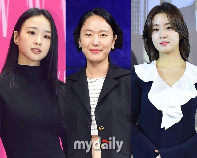 리듬체조 전 국가대표 손연재, 배우 강소라, 배우 윤진서. / 마이데일리