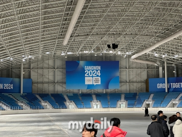 2024 강원동계청소년올림픽 강릉 스피드스케이팅경기장./2024 강원동계청소년올림픽 조직위원회
