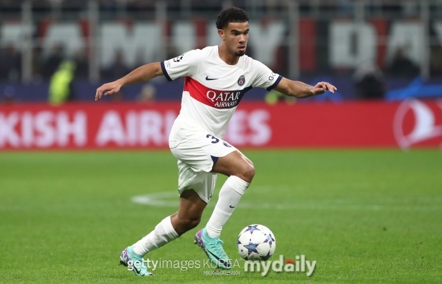 도르트문트전에서 동점골을 터뜨린 PSG 자이르-에메리. /게티이미지코리아