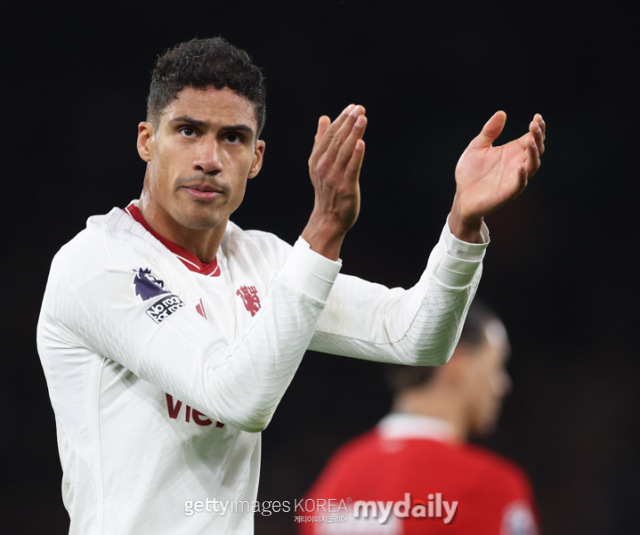 Manchester United Raphael Varane./Getty Images Korea