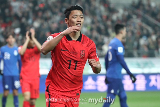 축구대표팀 황희찬./게티이미지코리아