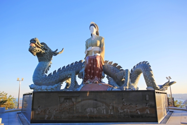 용을 탄 수로부인. /한국관광공사