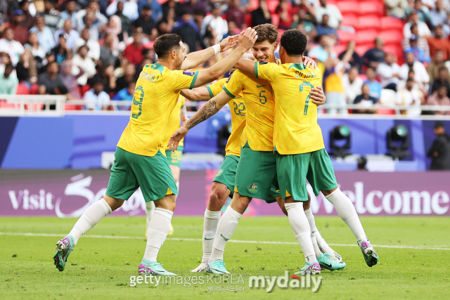 호주 대표팀이 인도 대표팀에 2-0으로 승리를 거뒀다./게티이미지코리아