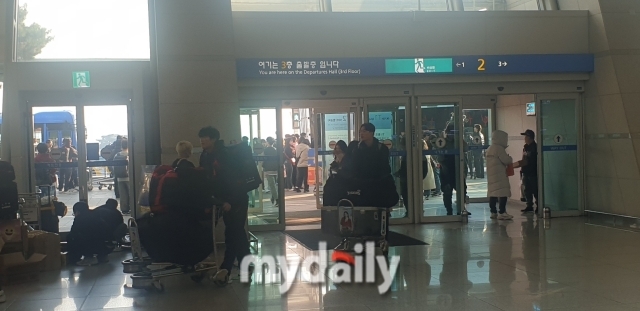 KIA 선수들/인천공항=김진성 기자 kkomag@mydaily.co.kr