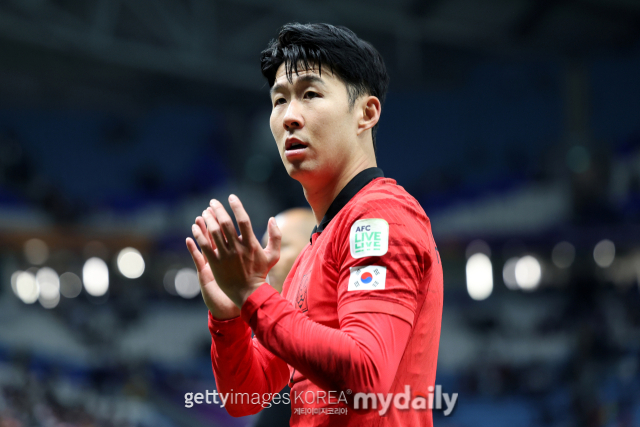 한국 축구 대표팀 손흥민./게티이미지코리아