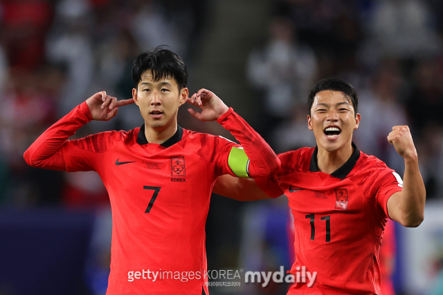 한국 대표팀 손흥민, 황희찬./게티이미지코리아 