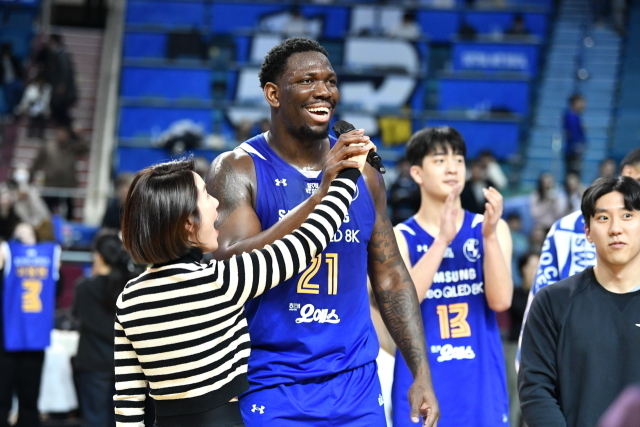 서울 삼성 썬더스 코피 코번./KBL