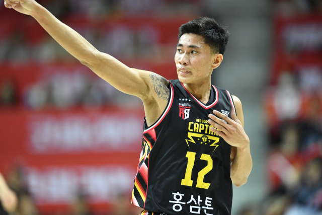 안양 정관장 레드부스터스 렌즈 아반도./KBL