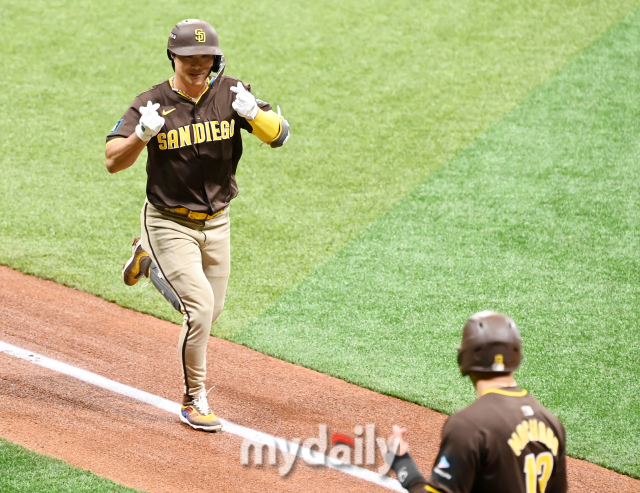 샌디에이고 파드리스 김하성./고척=유진형 기자 zolong@mydaily.co.kr