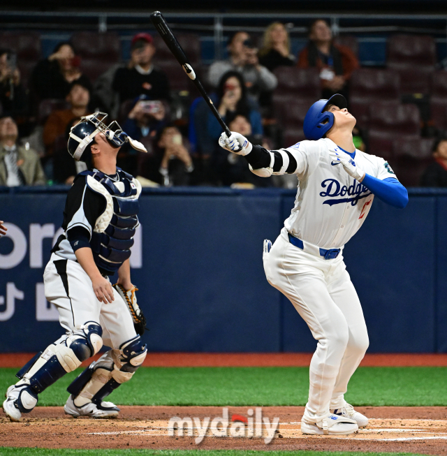 LA 다저스 오타니 쇼헤이./고척 = 유진형 기자 zolong@mydaily.co.kr