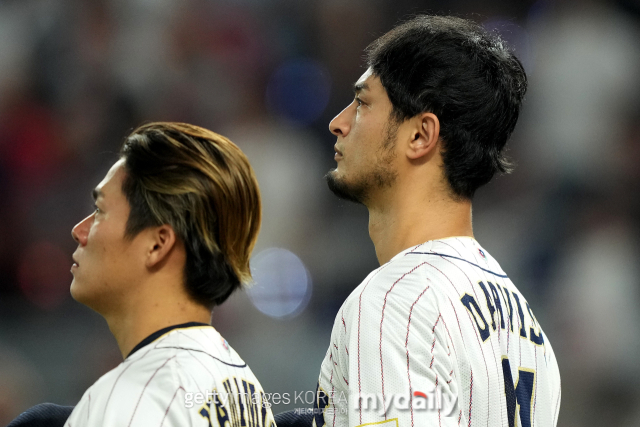 2023 월드베이스볼클래식(WBC) 당시의 야타모토 요시노부와 다르빗슈 유./게티이미지코리아