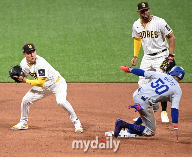 샌디에이고 파드리스 김하성./고척 = 유진형 기자 zolong@mydaily.co.kr