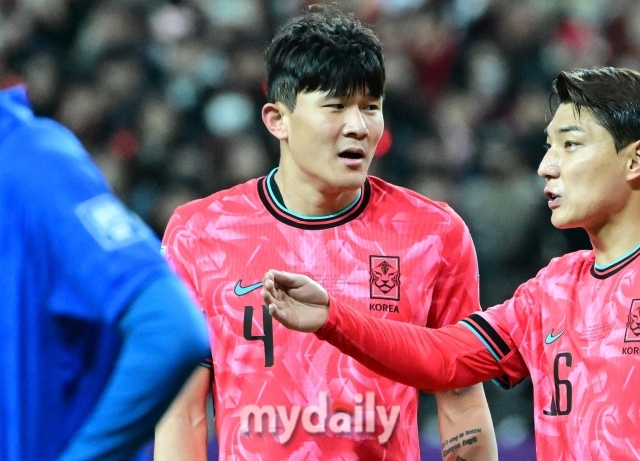 대한민국 축구대표팀 수비수 김민재/마이데일리 곽경훈 기자