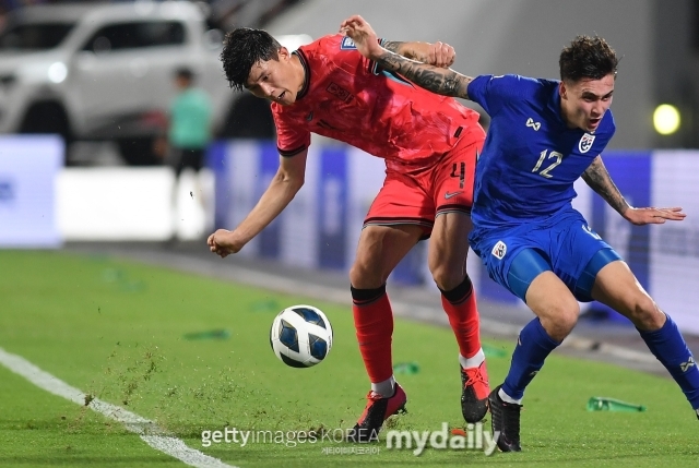 대한민국 축구대표팀 수비수 김민재/게티이미지코리아