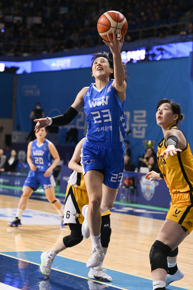 아산 우리은행 우리WON 김단비./WKBL