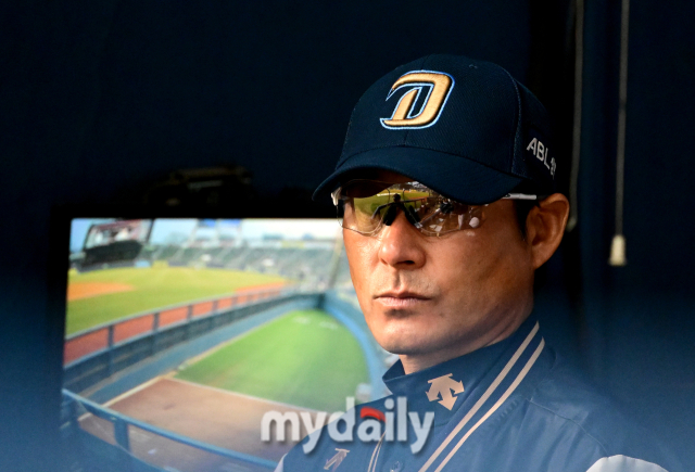 2024년 4월 4일 오후 서울 잠실야구장에서 