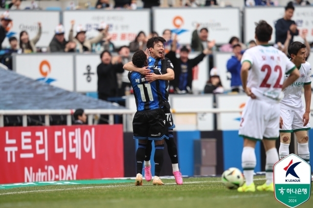 인천 유나이티드 제르소(11번), 박승호/프로축구연맹 