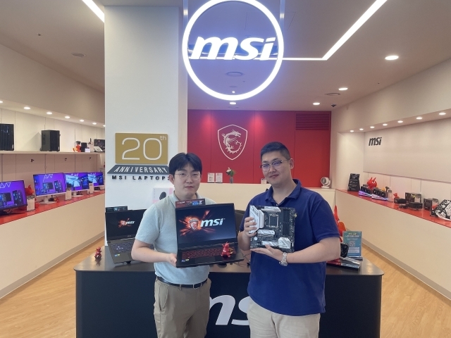 전자랜드 용산 본점에 국내 첫 MSI 쇼룸이 4일 오픈한다. /전자랜드